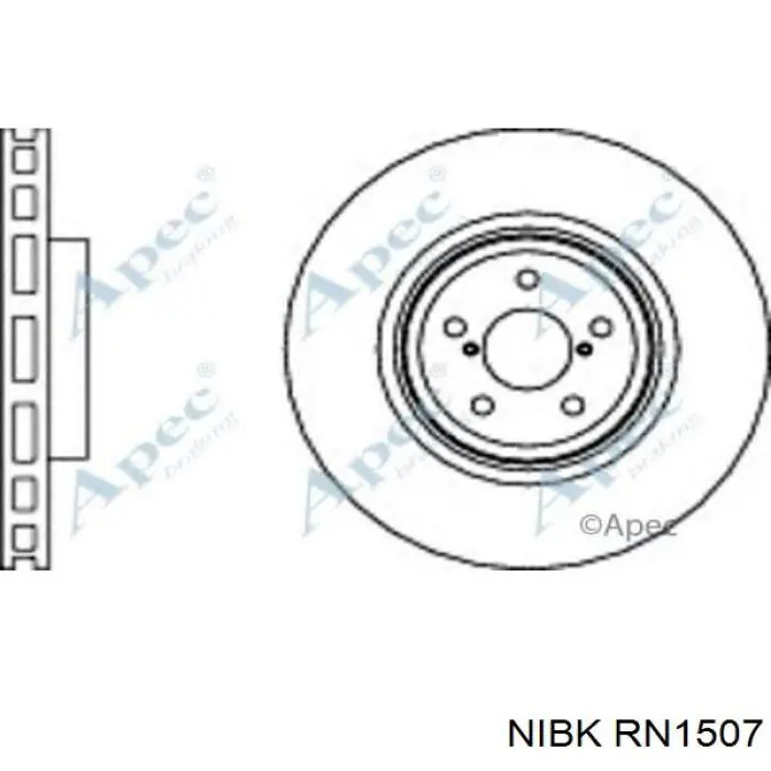 Передний тормозной диск Mikoda 2135S