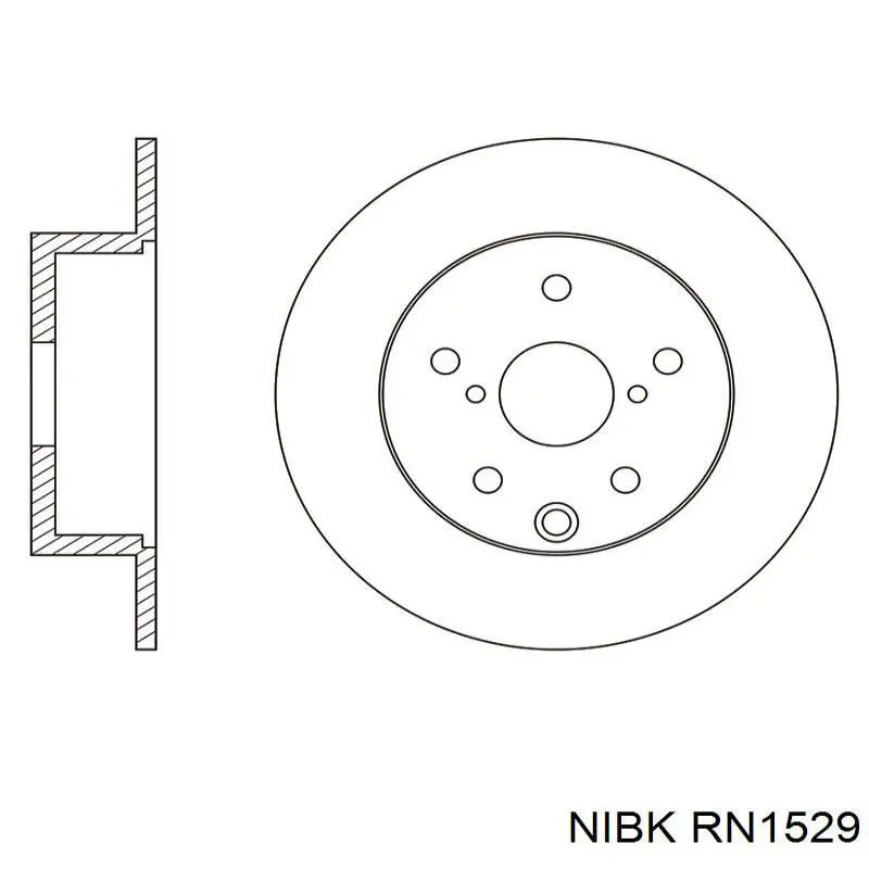 RN1529 Nibk Дисковый тормоз