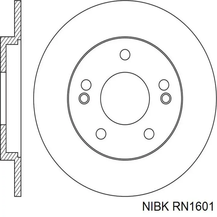 RN1601 Nibk тормозные диски