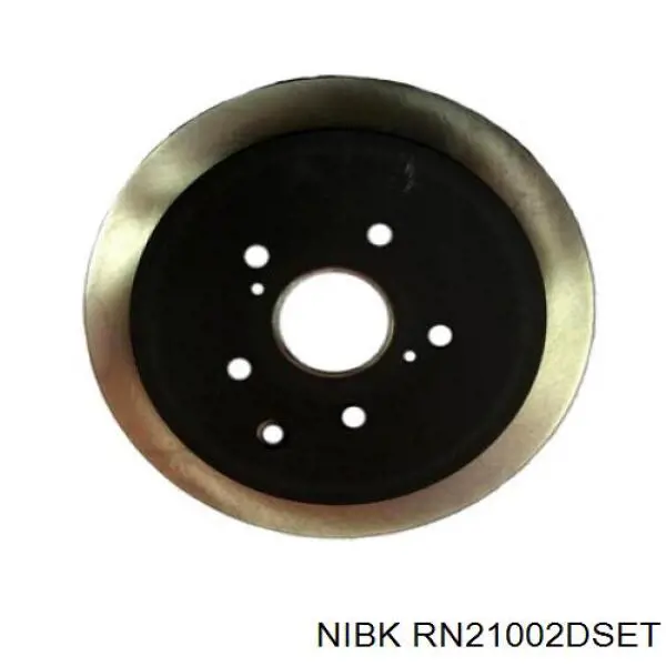 Диск тормозной задний NIBK RN21002DSET