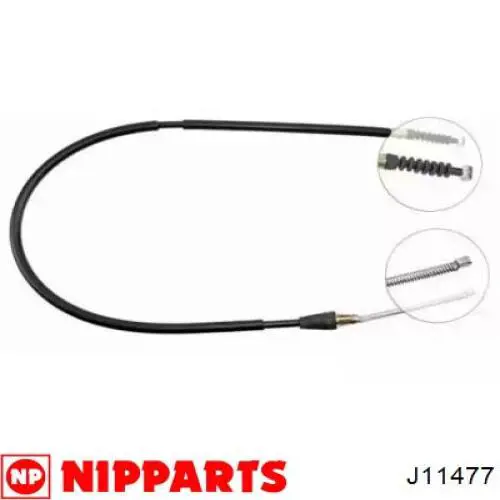 Трос ручника J11477 Nipparts