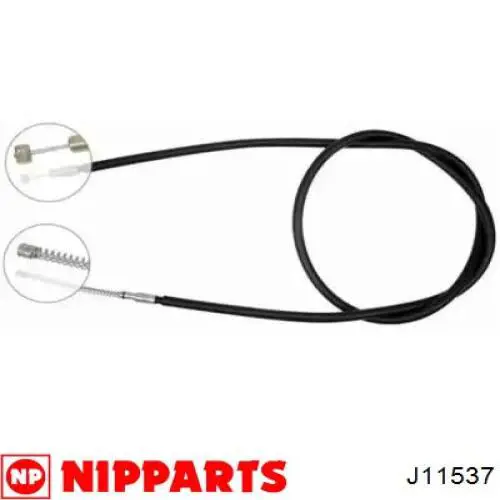 Трос ручника J11537 Nipparts