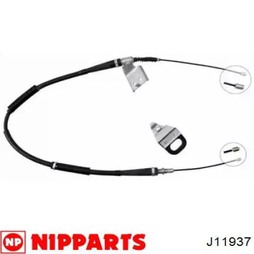 Трос ручника J11937 Nipparts