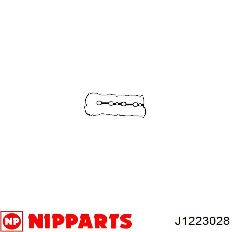 J1223028 Nipparts vedante direita de tampa de válvulas de motor