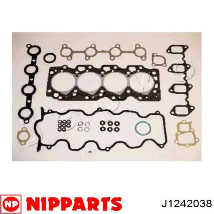 Верхний комплект прокладок двигателя 0411264061 Toyota