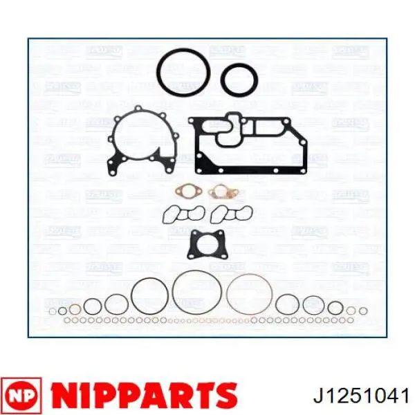 J1251041 Nipparts прокладка гбц