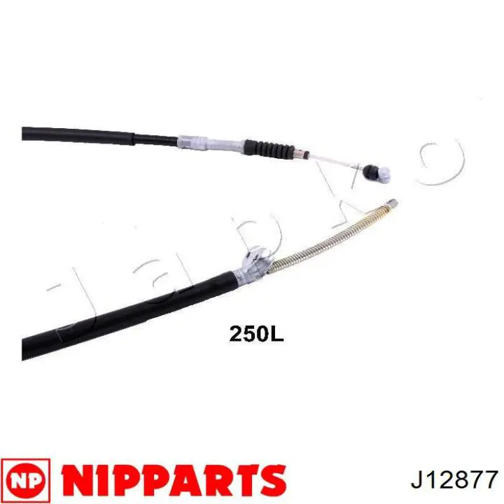 Cable de freno de mano trasero derecho/izquierdo J12877 Nipparts