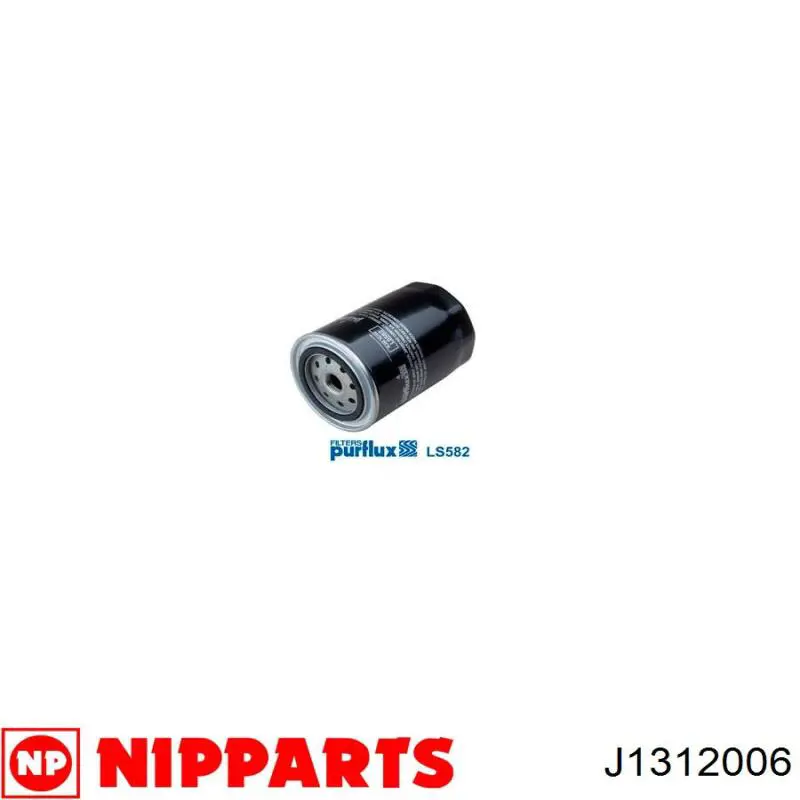 Купить J1312006 Nipparts Фильтр центробежный очистки масла
