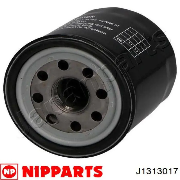 Filtro de aceite J1313017 Nipparts