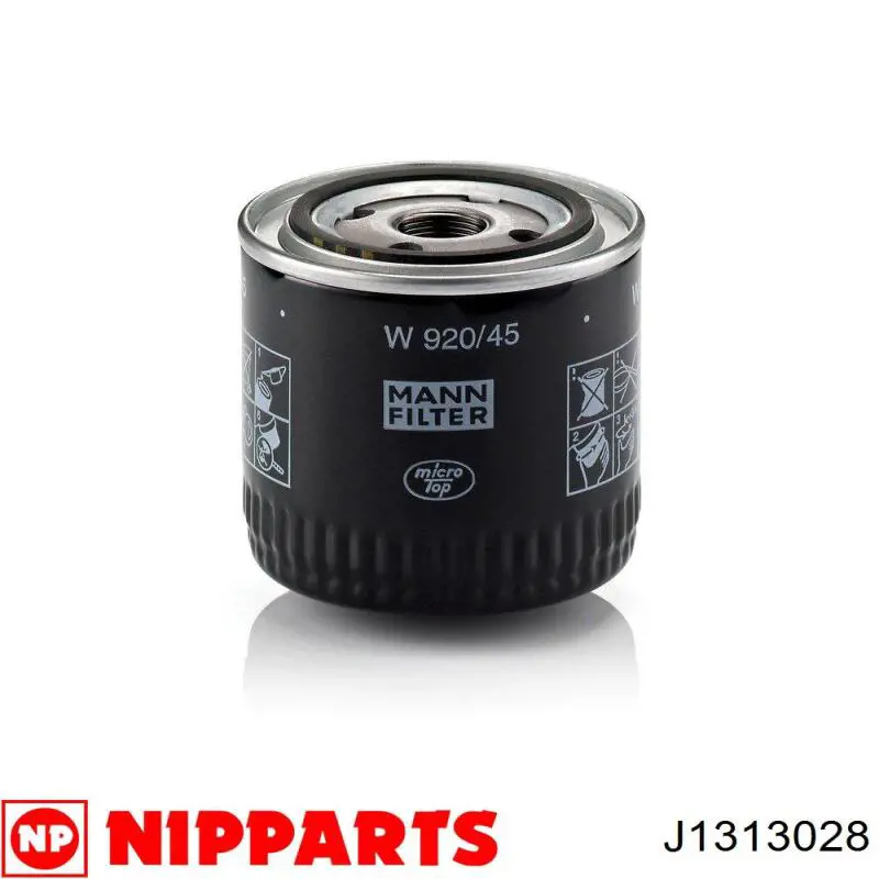 Filtro de aceite J1313028 Nipparts