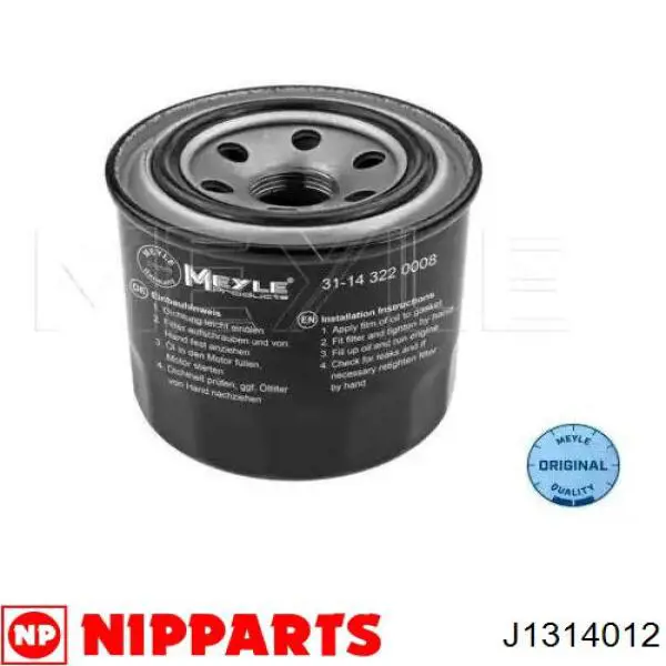 Купить J1314012 Nipparts Фильтр центробежный очистки масла