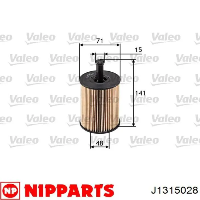 Купить J1315028 Nipparts Фильтр центробежный очистки масла