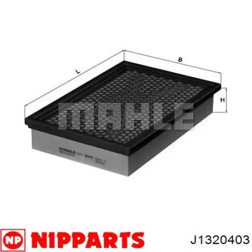 Воздушный фильтр J1320403 Nipparts