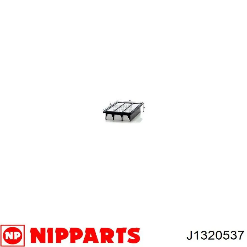 Элемент воздушного фильтра Nipparts J1320537 цена, от 6.46 USD