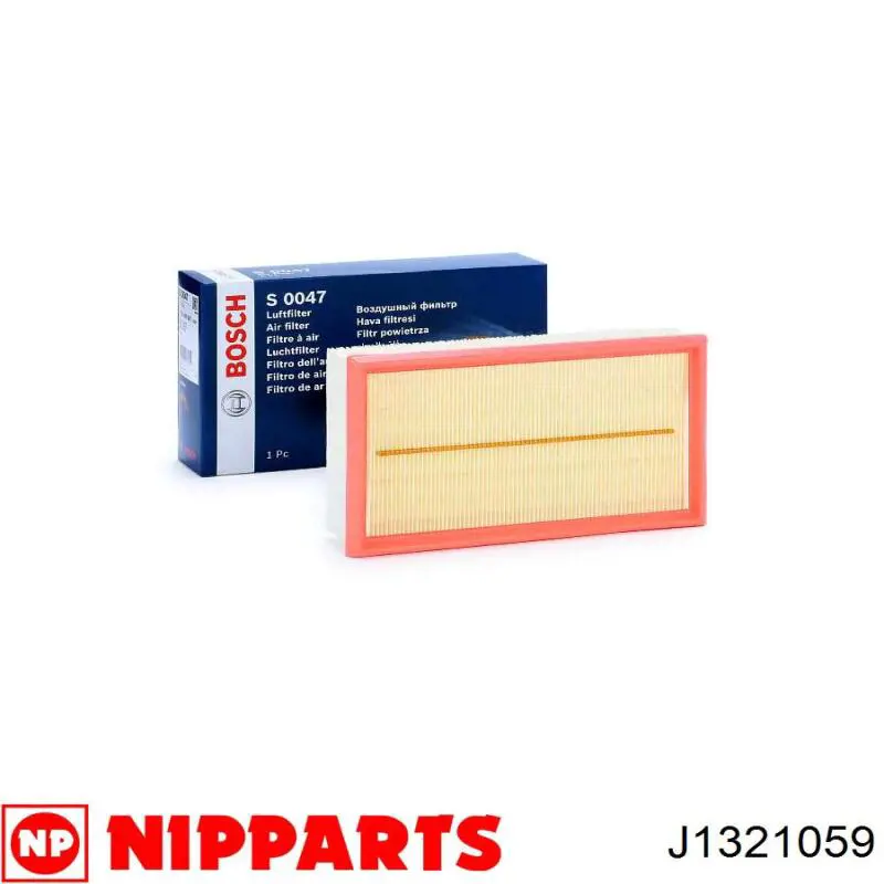 Элемент воздушного фильтра Nipparts J1321059 цена, от 4.33 USD