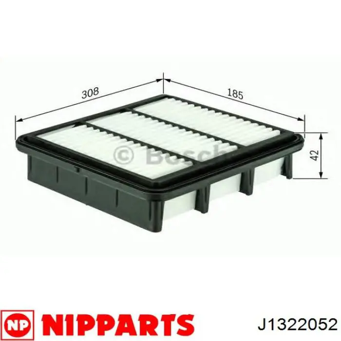 Воздушный фильтр J1322052 Nipparts