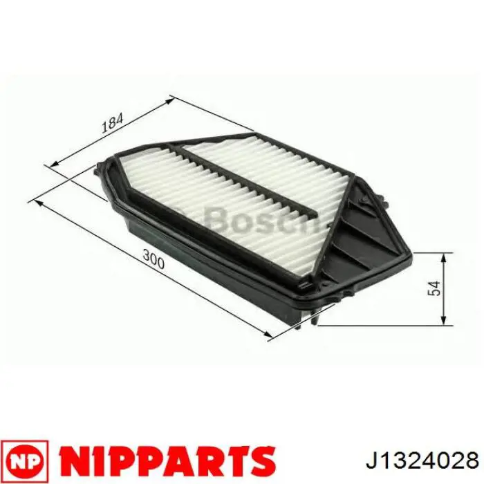 Купить J1324028 Nipparts Автомобильный фильтр воздуха