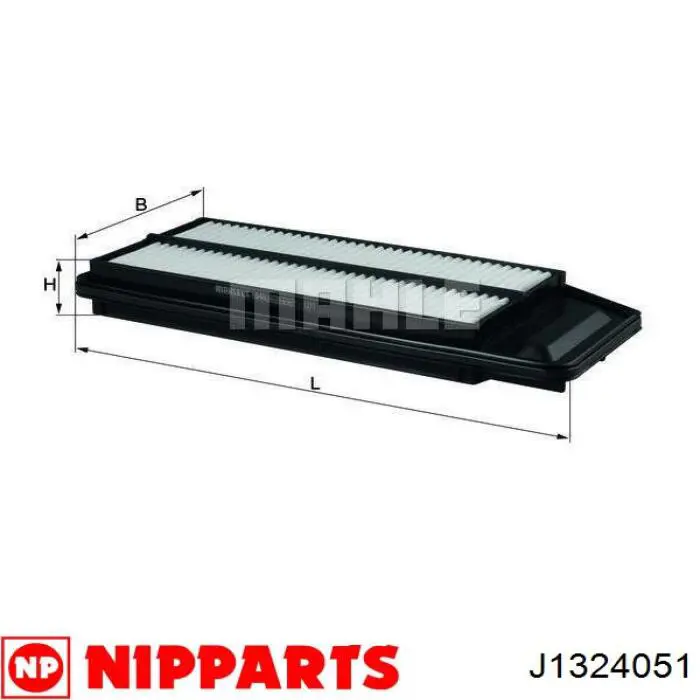 Элемент воздушного фильтра Interparts IPA442 цена, от 6.35 USD