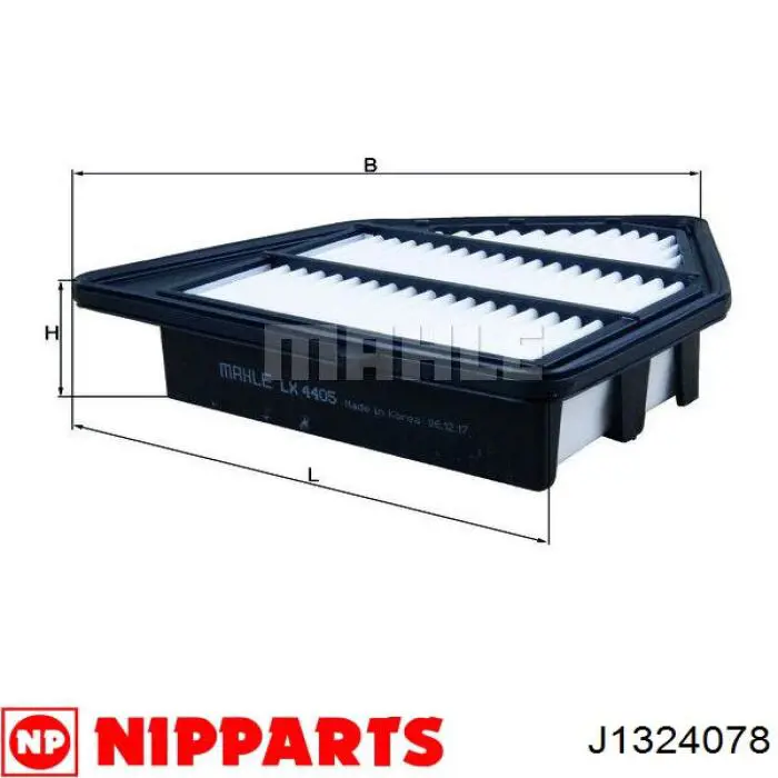 Воздушный фильтр J1324078 Nipparts