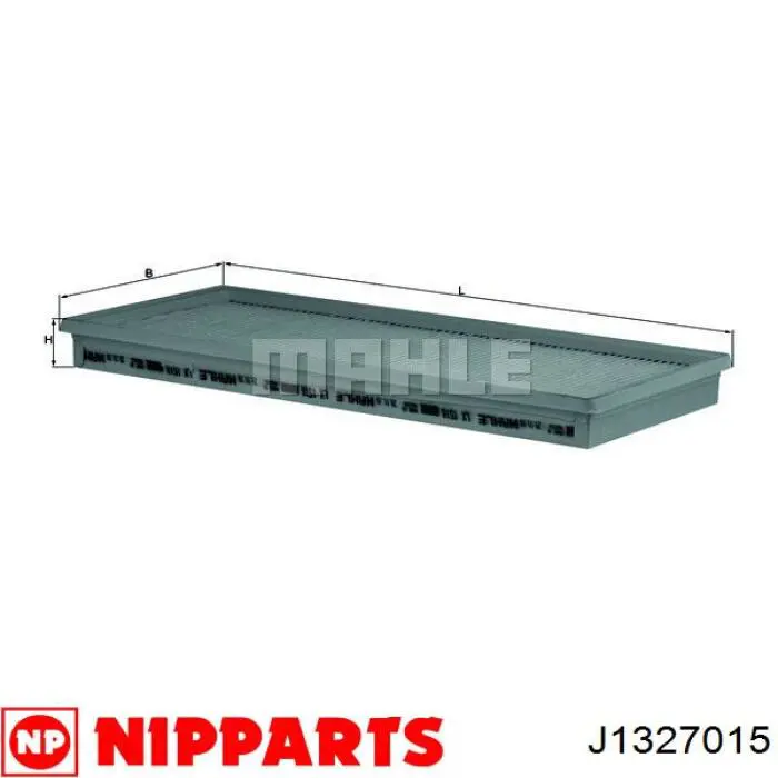 Элемент воздушного фильтра Nipparts J1327015 цена, от 6.14 USD