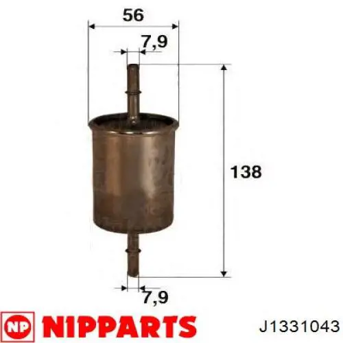 Фильтр топливный Nipparts J1331043