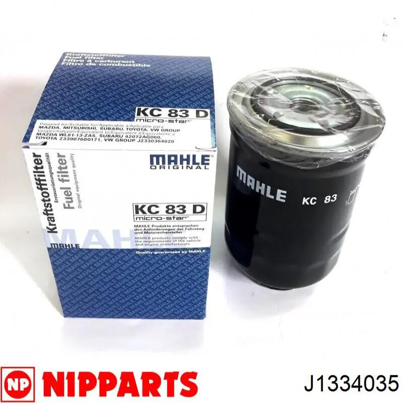 Фильтр топливный Nipparts J1334035