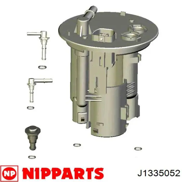 Filtro combustible J1335052 Nipparts