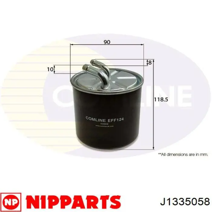 Топливный фильтр J1335058 Nipparts