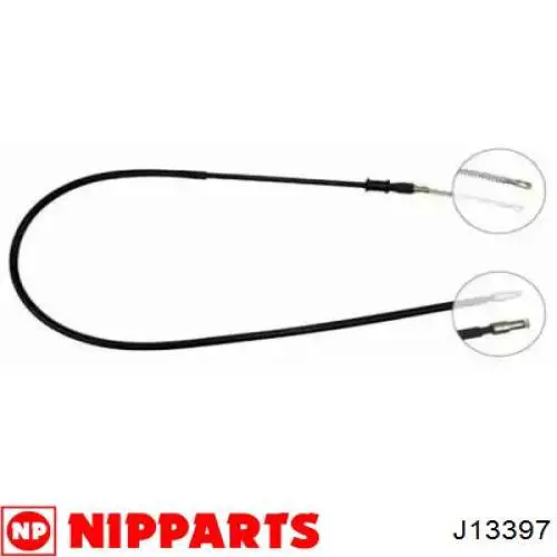 Трос ручника J13397 Nipparts