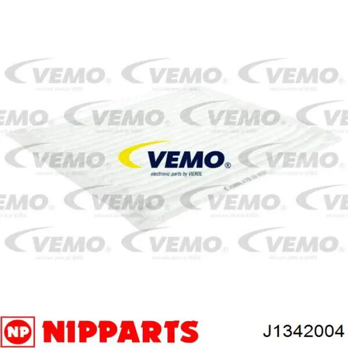 Купить J1342004 Nipparts Фильтр салона угольный