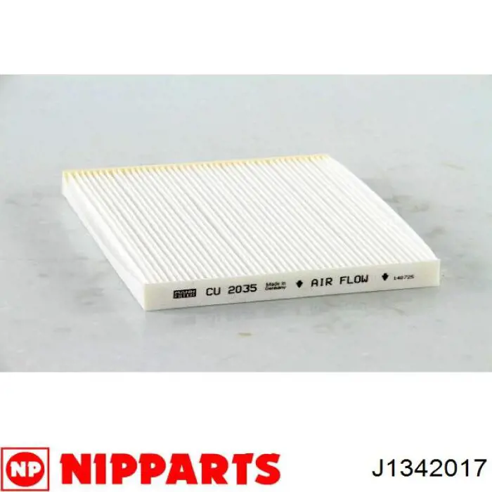 Фильтр воздушный отопителя Nipparts J1342017 цена, от 3.34 USD