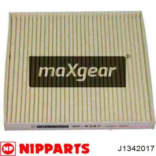Купить J1342017 Nipparts Фильтр салона угольный