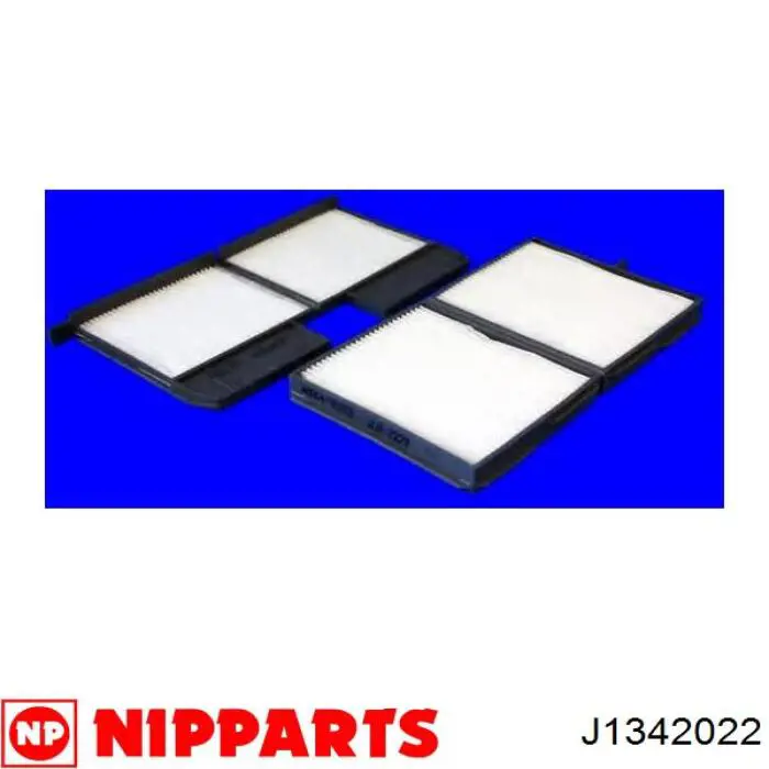 Купить J1342022 Nipparts Фильтр салона угольный