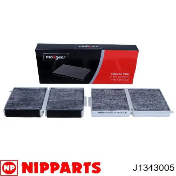 Купить J1343005 Nipparts Фильтр салона угольный