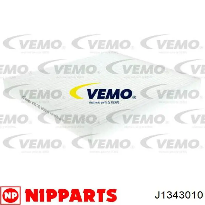 Купить J1343010 Nipparts Фильтр салона угольный