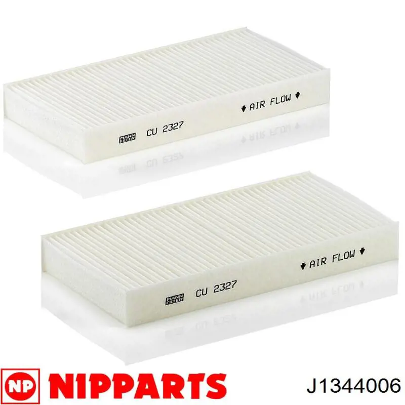 Воздушный фильтр салона Nipparts J1344006