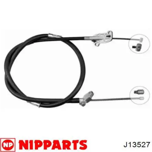 Трос ручника J13527 Nipparts