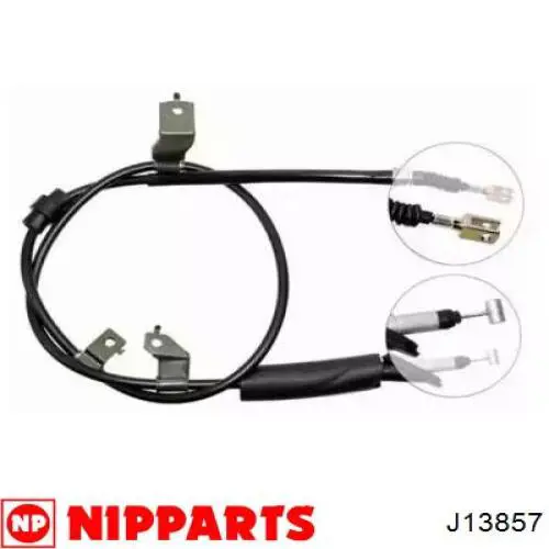 Трос ручника J13857 Nipparts