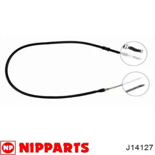 Трос ручника J14127 Nipparts