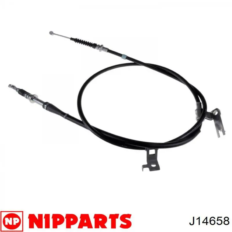 Cable de freno de mano trasero derecho J14658 Nipparts