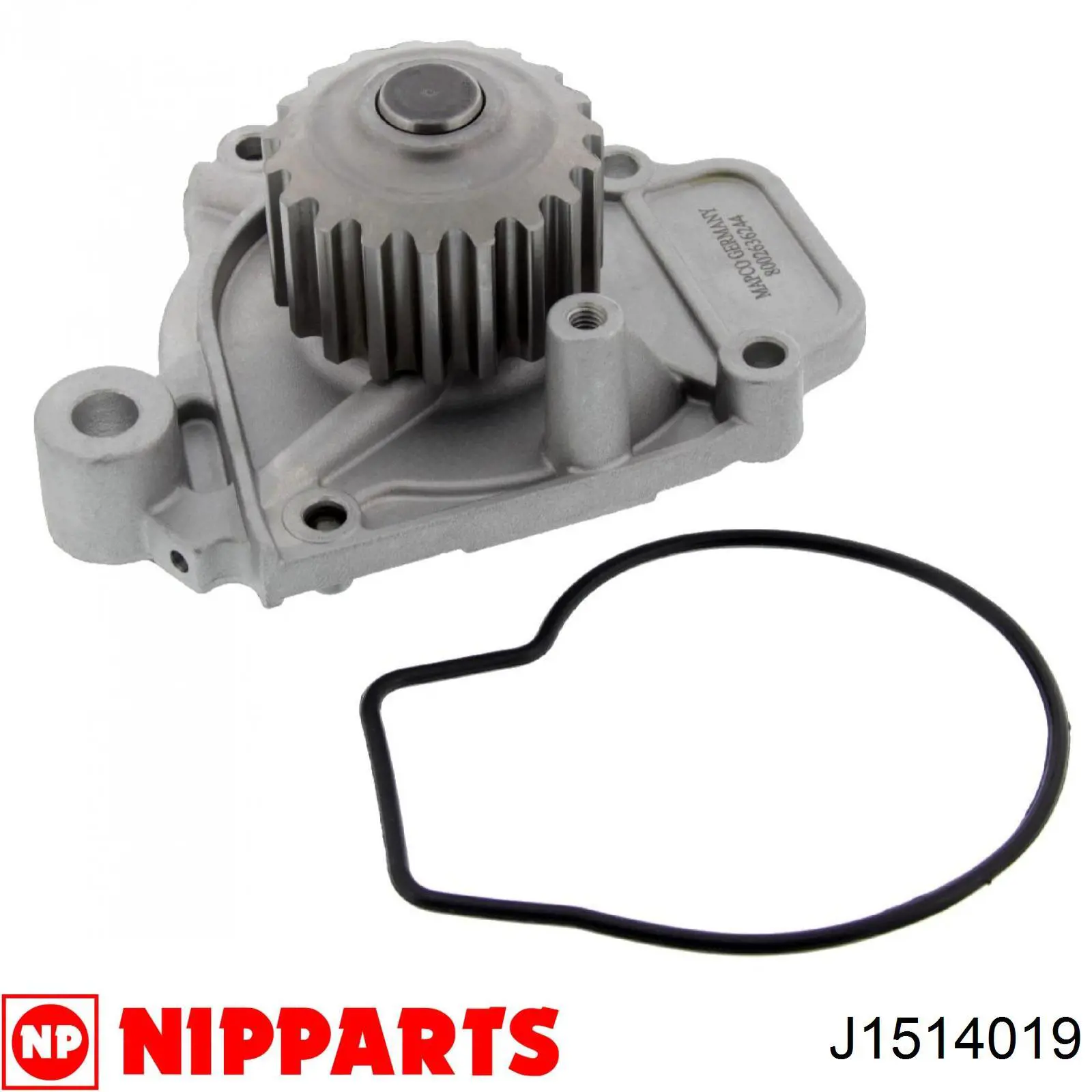 Помпа охлаждения Nipparts J1514019 цена, от 20.41 USD