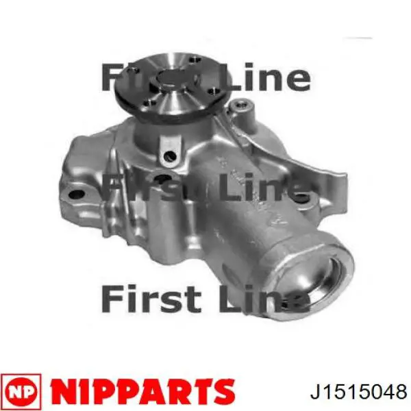 Помпа охлаждения Nipparts J1515048 цена, от 43.56 USD