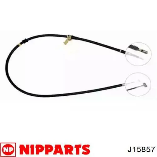 Трос ручника J15857 Nipparts