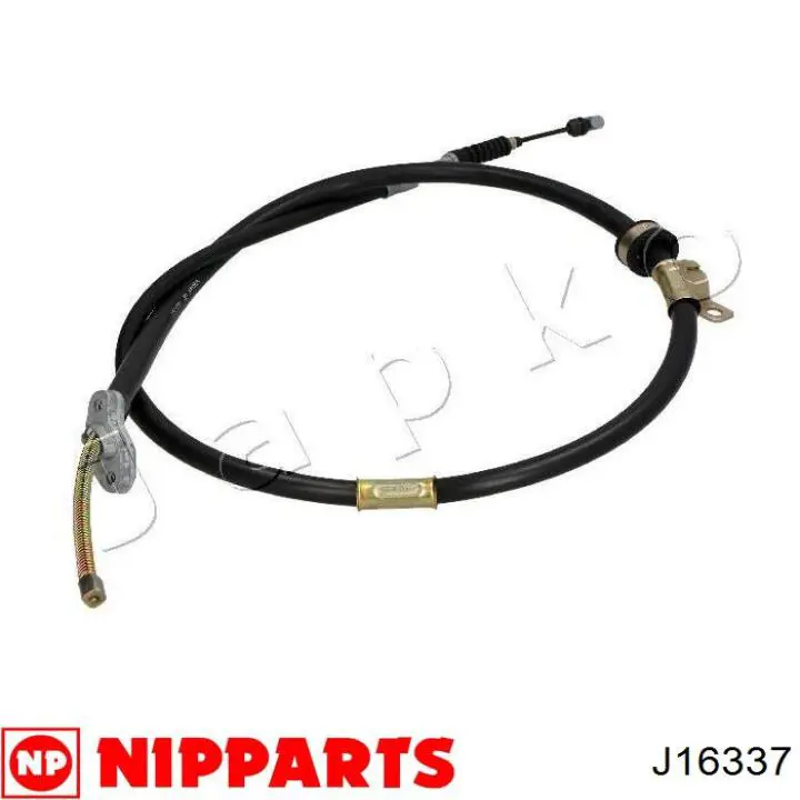 Cable de freno de mano trasero izquierdo J16337 Nipparts