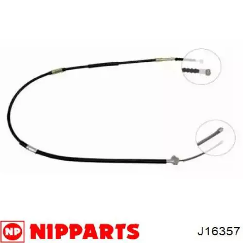 Трос ручника J16357 Nipparts