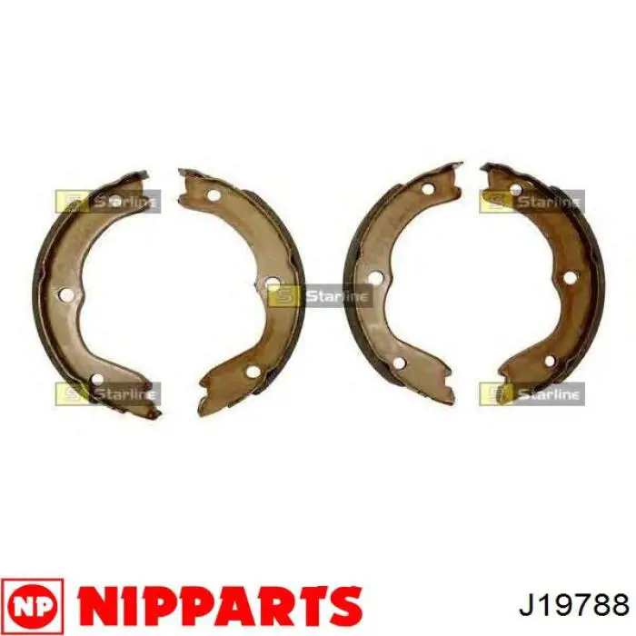 Купить J19788 Nipparts Задний правый трос ручника