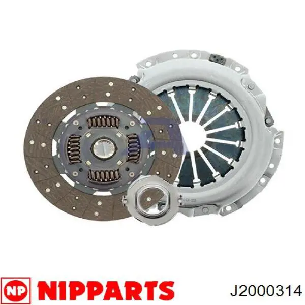 Комплект сцепления (3 части) Nipparts J2000314 цена, от 225.85 USD