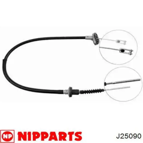 Трос сцепления J25090 Nipparts