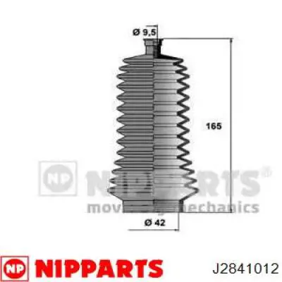 Пыльник рулевой рейки J2841012 Nipparts