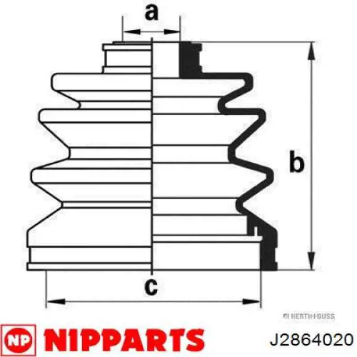 J2864020 Nipparts